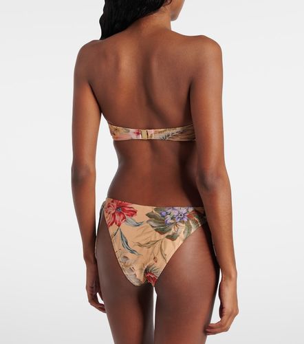 Culotte de bikini Coco à fleurs - Zimmermann - Modalova