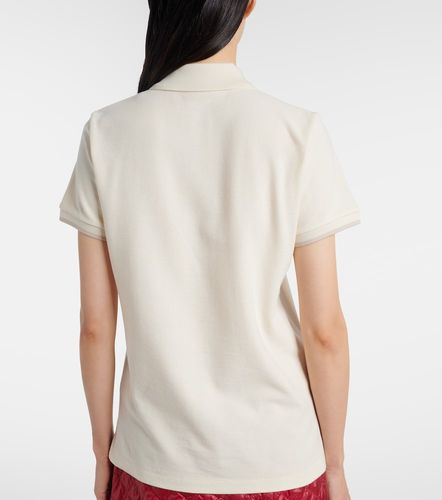 Moncler Polo en coton à logo - Moncler - Modalova