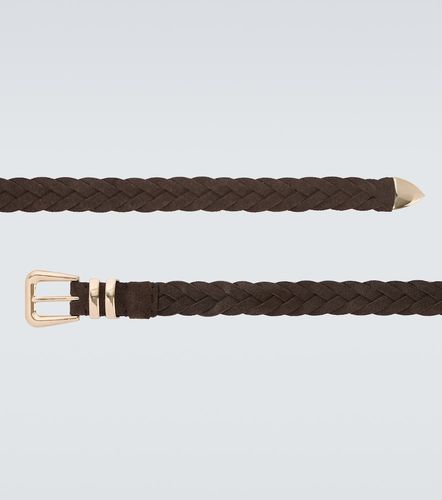 Ceinture tressée en daim - Brunello Cucinelli - Modalova