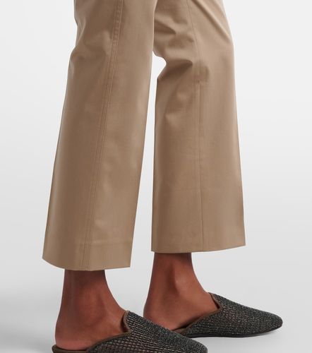 Pantalon slim en coton mélangé - Max Mara - Modalova