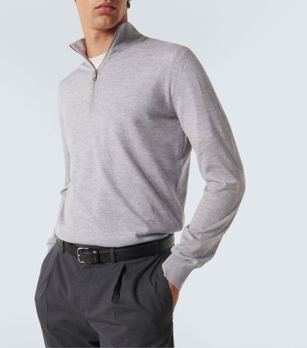 Zegna Pull en laine à col zippé - Zegna - Modalova