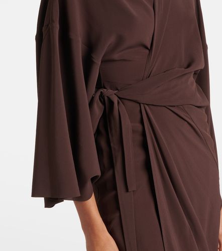 Robe portefeuille en satin - Rick Owens - Modalova