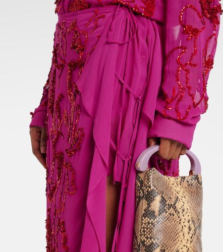 Jupe midi à sequins - Dries Van Noten - Modalova