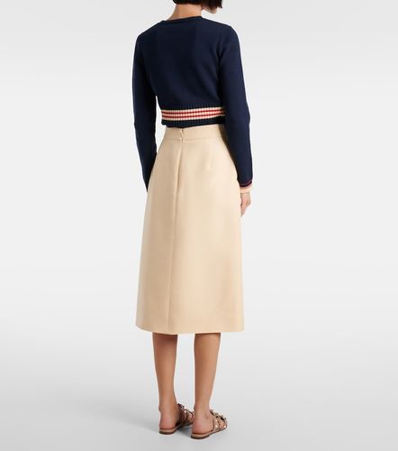 Valentino Jupe midi Crêpe Couture - Valentino - Modalova