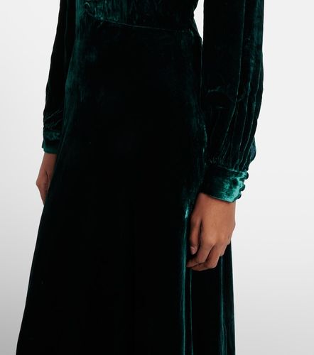 Rixo Robe longue Emory en velours - Rixo - Modalova