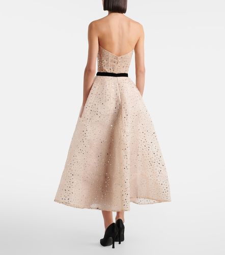 Robe de cocktail à ornements - Monique Lhuillier - Modalova