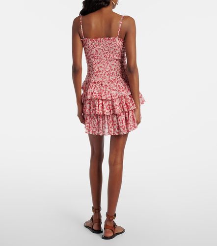 Robe Elodie en coton à fleurs - Marant Etoile - Modalova