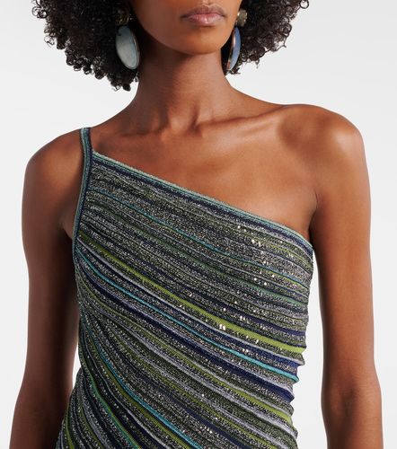 Robe longue asymétrique à sequins - Missoni - Modalova