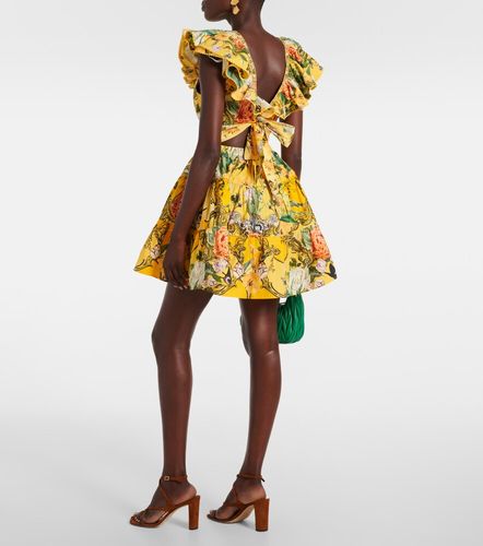 Robe Paths Of Gold en coton à fleurs - Camilla - Modalova