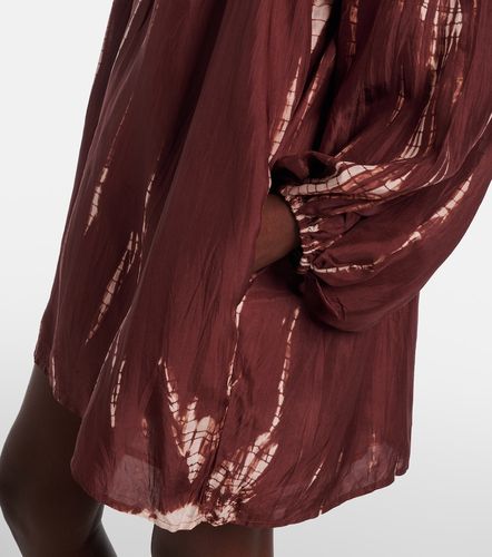 Robe Hailey tie & dye en soie - Anna Kosturova - Modalova