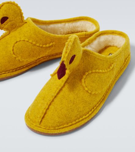 Bode Slippers en laine mélangée - Bode - Modalova