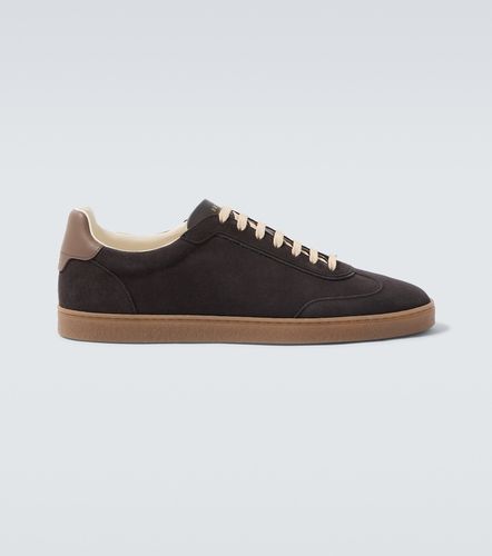 Baskets en daim et cuir - Brunello Cucinelli - Modalova