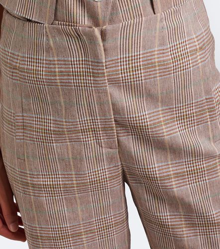 Pantalon ample Dova en coton et lin mélangés - Veronica Beard - Modalova
