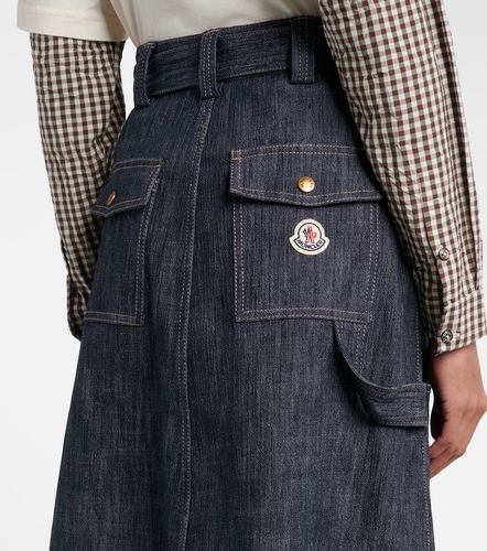 Moncler Jupe midi en denim - Moncler - Modalova