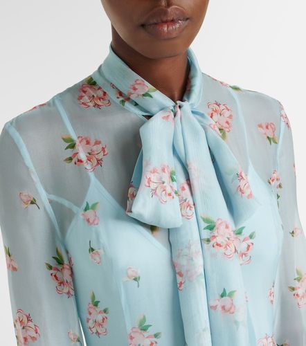 Robe longue Lilith à fleurs - Leo Lin - Modalova