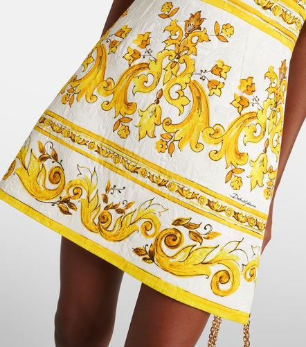 Robe Majolica en coton mélangé - Dolce&Gabbana - Modalova