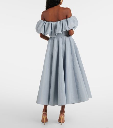 Robe Marlowe en taffetas à volants - Markarian - Modalova