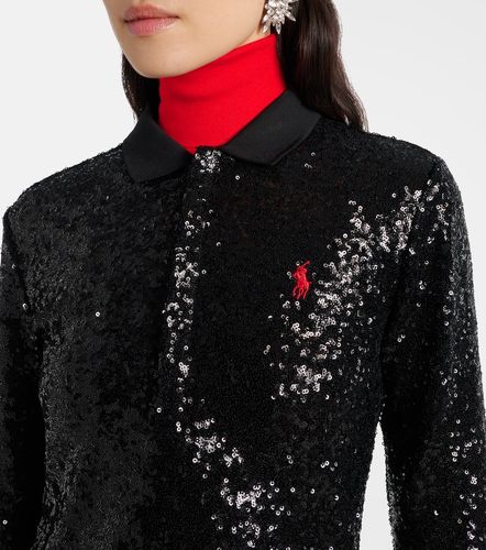 Robe polo à sequins - Polo Ralph Lauren - Modalova
