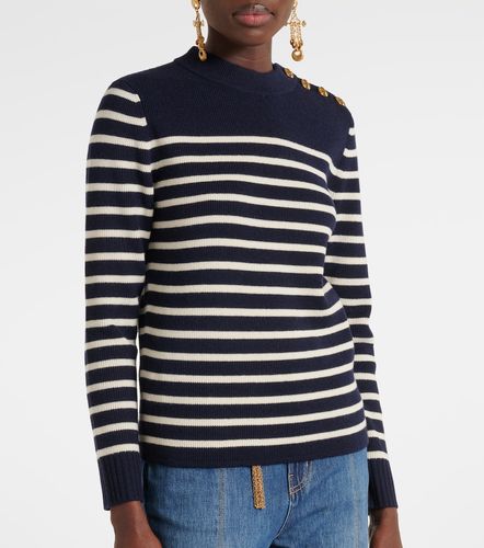Chloé Pull à rayures en laine et cachemire - Chloe - Modalova