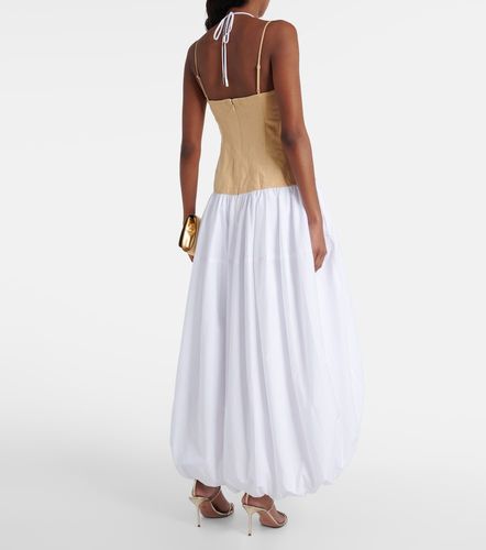 Robe midi Pfeiffer en coton et lin mélangés - Simkhai - Modalova