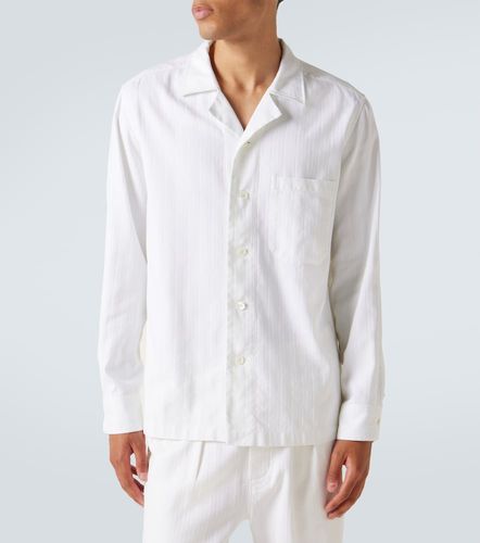 Chemise rayée en coton et soie - Tom Ford - Modalova