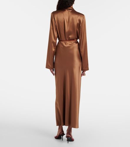 Jupe longue Isaak en satin de soie - Joseph - Modalova