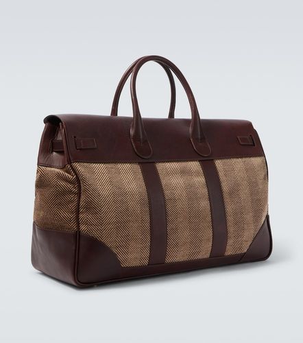 Sac de voyage en cuir - Brunello Cucinelli - Modalova