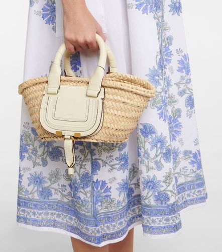 Robe midi en coton à fleurs - Juliet Dunn - Modalova