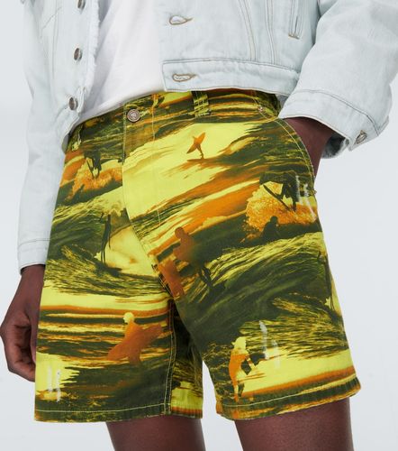 ERL Short imprimé en coton - ERL - Modalova