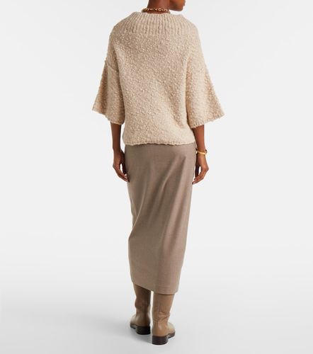 Pull Eccelso en alpaga et laine mélangés - Max Mara - Modalova