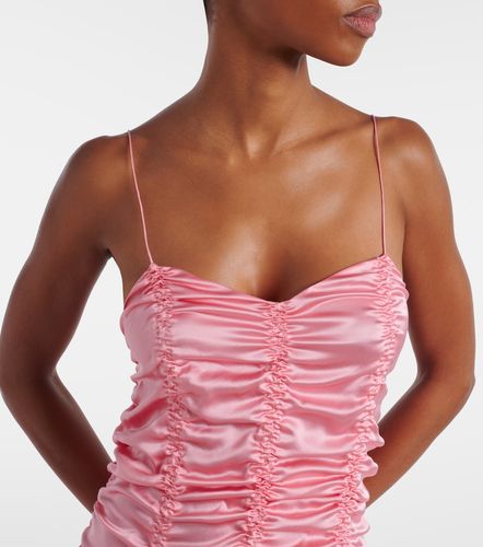 Robe midi Raina en satin de soie - Khaite - Modalova