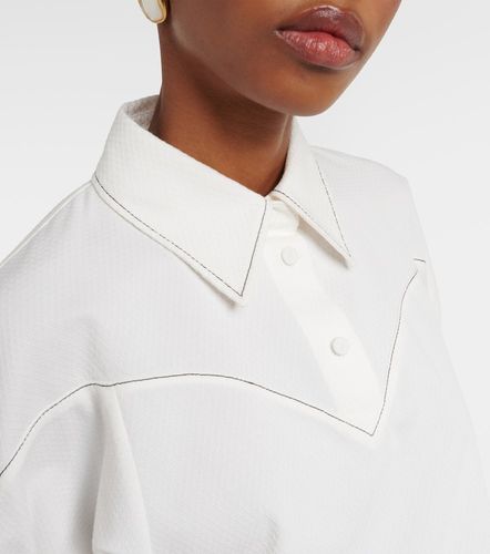 Chloé Blouse en coton à manches bouffantes - Chloe - Modalova