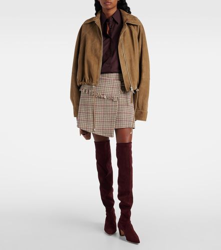 Cuissardes Lupasca en daim - Manolo Blahnik - Modalova