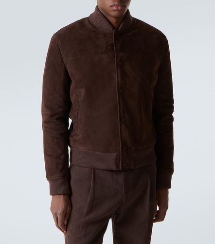 Veste bomber en daim - Gabriela Hearst - Modalova