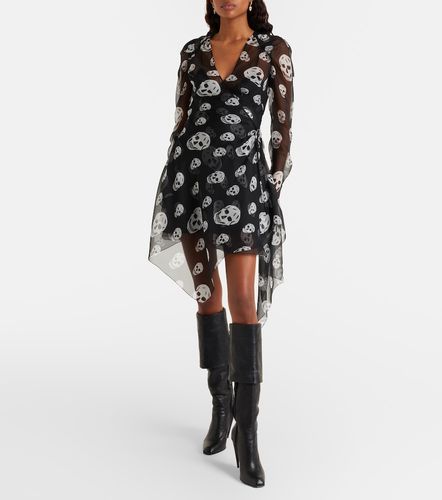 McQueen Bottes Horn Heel en cuir - McQueen - Modalova