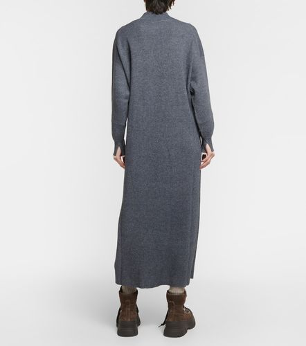 Robe midi en coton et alpaga - Brunello Cucinelli - Modalova