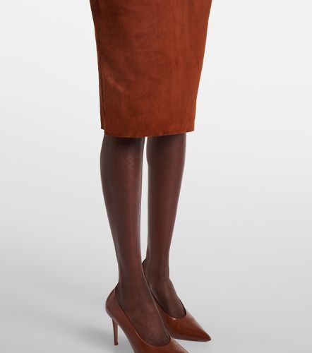 Robe midi bustier Monica en daim - Stouls - Modalova