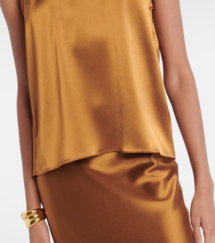 Galvan Top Sienna en satin - Galvan - Modalova