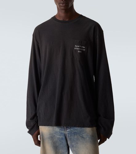 T-shirt en coton mélangé - Acne Studios - Modalova