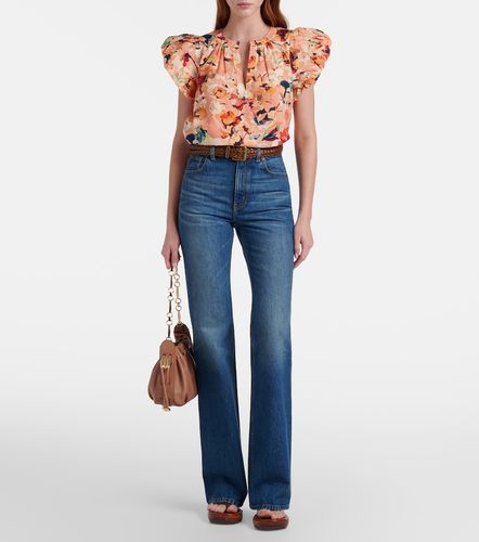 Ulla Johnson Top en coton à fleurs - Ulla Johnson - Modalova