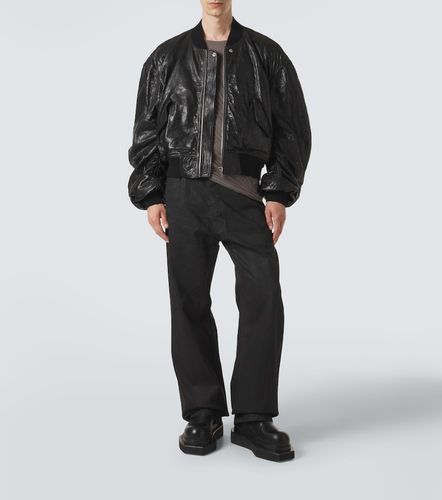 Bomber Secchia Flight en cuir - Rick Owens - Modalova