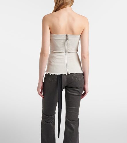 Rick Owens Top bustier en jean - Rick Owens - Modalova