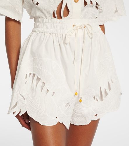 Short Mahon en coton à broderie - Zimmermann - Modalova