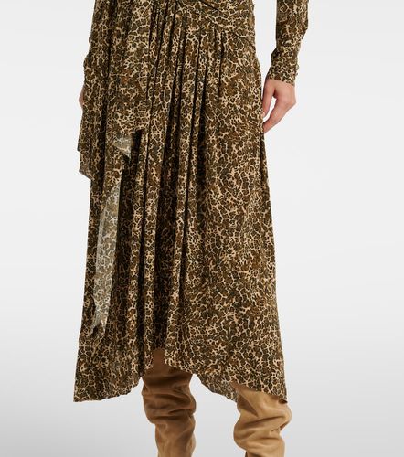Robe longue Zeidi à imprimé léopard - Isabel Marant - Modalova
