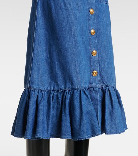 Valentino Jupe midi en jean - Valentino - Modalova