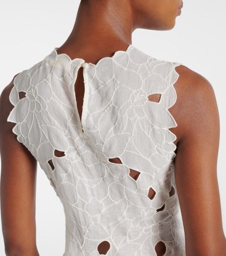 Top Ali en organda de coton à fleurs - Ulla Johnson - Modalova