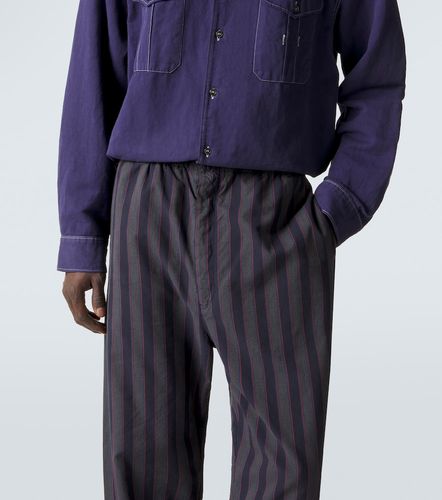 Pantalon ample en coton rayé - Maison Margiela - Modalova