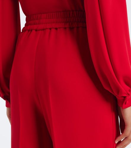 Pantalon ample en Cady Couture - Valentino - Modalova