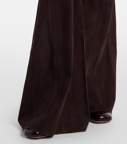 Pantalon évasé Cherilyn en daim - Stouls - Modalova