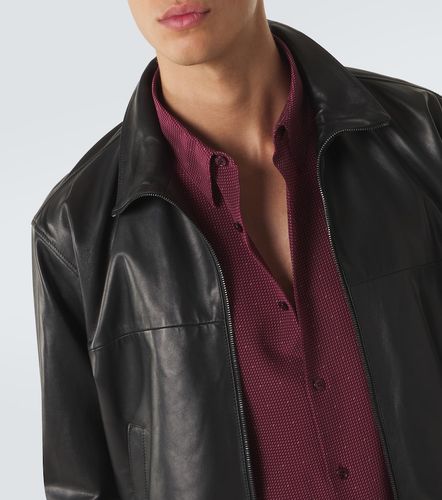 Saint Laurent Veste blouson en cuir - Saint Laurent - Modalova